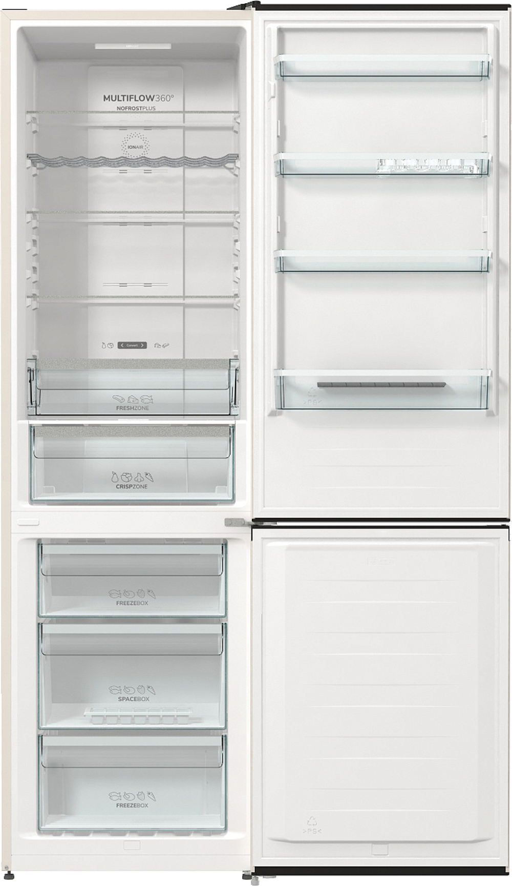 Отдельностоящий холодильник Gorenje NRK6202AC4