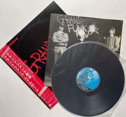 Винтажная виниловая пластинка LP Grand Funk Railroad Lives (Japan 1981) (Obi)