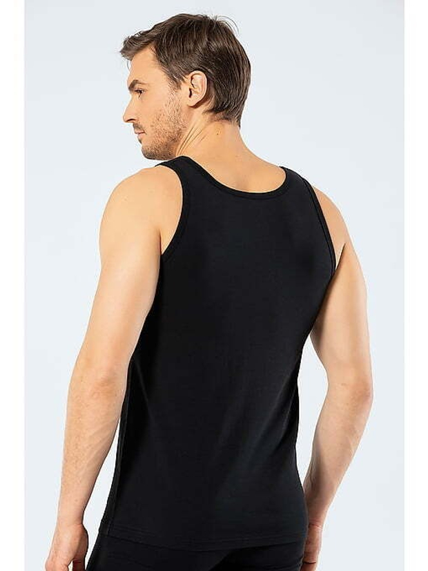 Майка мужская черный