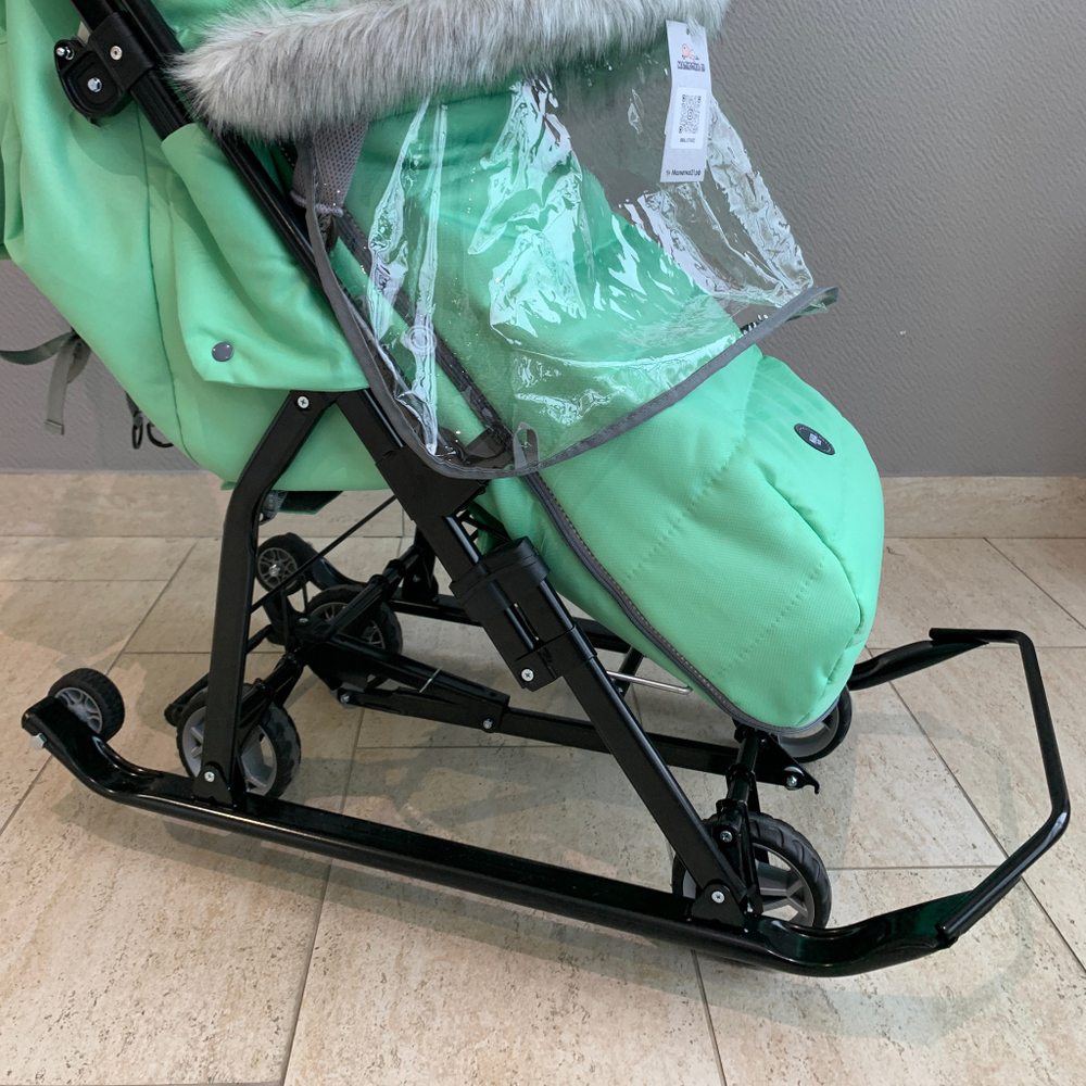 Коляска комбинированная «Ника Детям 7-5SK» мятный (арт. НД7-5SK/М)