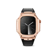 Корпус для Apple Watch ROYAL45 - Rose Gold Leather