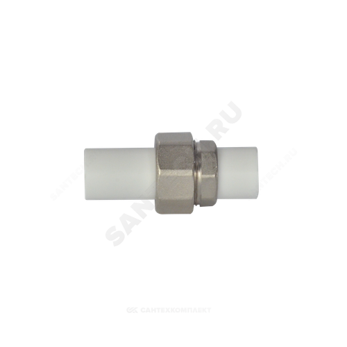 Муфта PP-R разъемная белая Дн 32 наруж пайка RTP (РосТурПласт) 10731