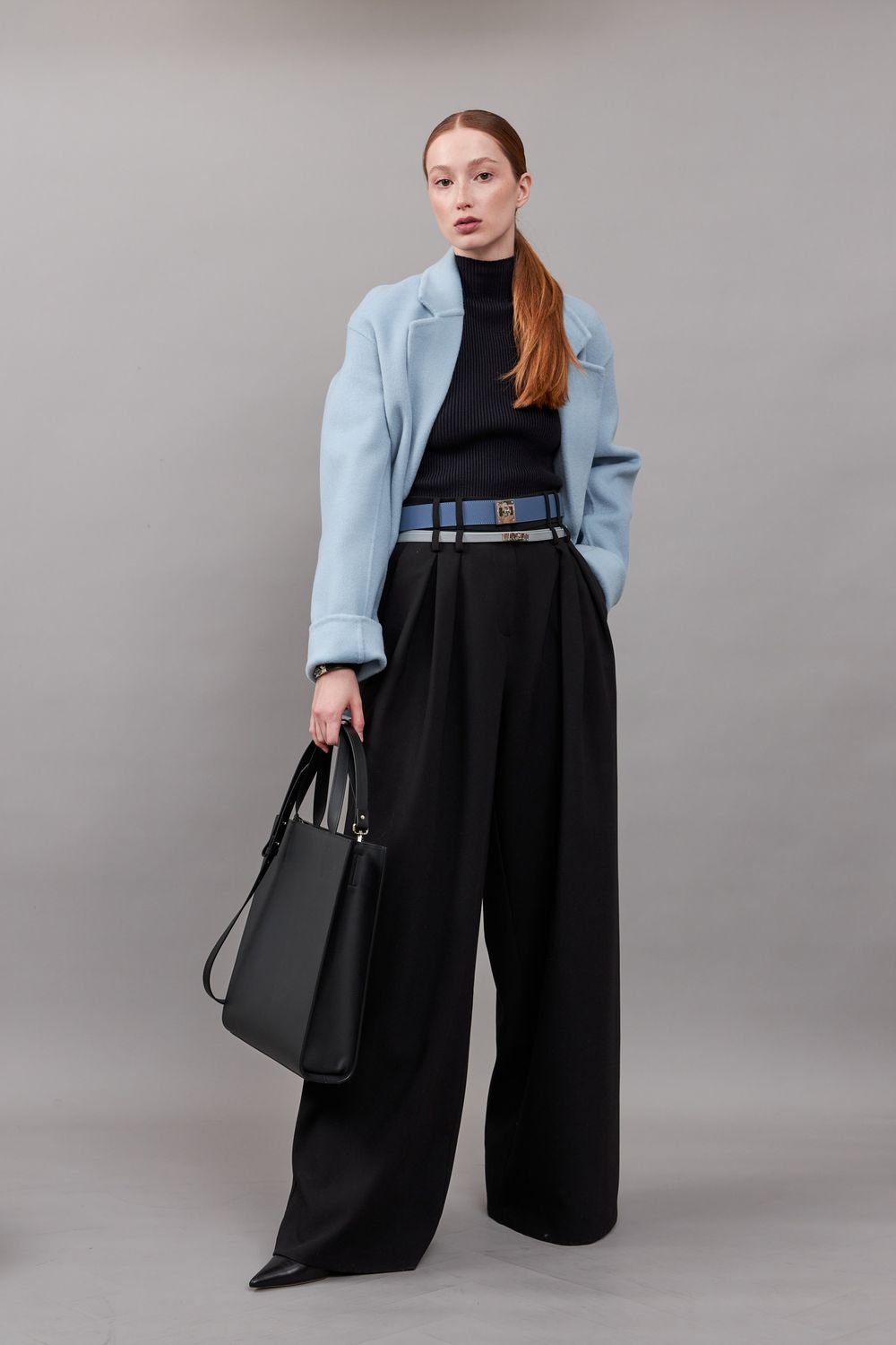 ТОНКИЙ РЕМЕНЬ В ДВА ОБОРОТА SILVER GREY