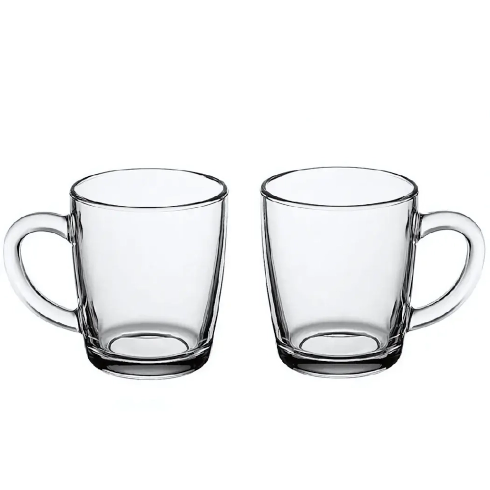 Набор кружек 2 шт 350 мл «Бейзик» 55531Бор