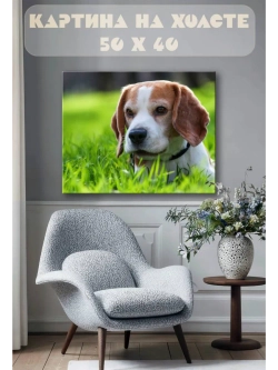Картина на стену 40 X 50 Собака