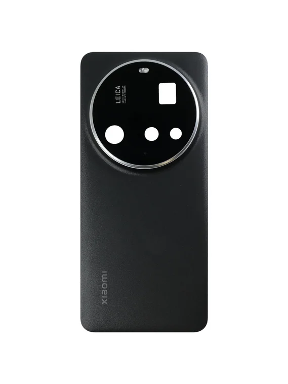 Задняя крышка для Xiaomi Mi 15 Ultra черная (Black) со стеклом камеры