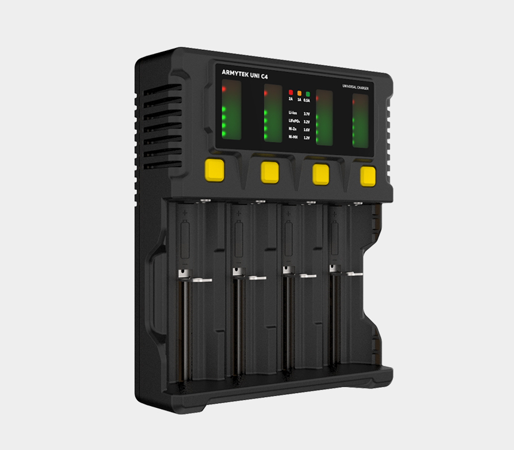 Универсальное зарядное Armytek Uni C4