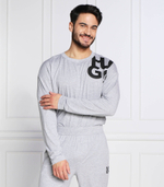 пижамы tagged long set Hugo Bodywear - серый(50478927)