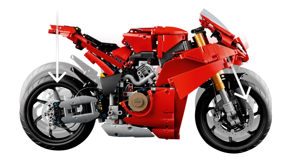 Конструктор LEGO Technic 42202 Мотоцикл Ducati Panigale V4 S