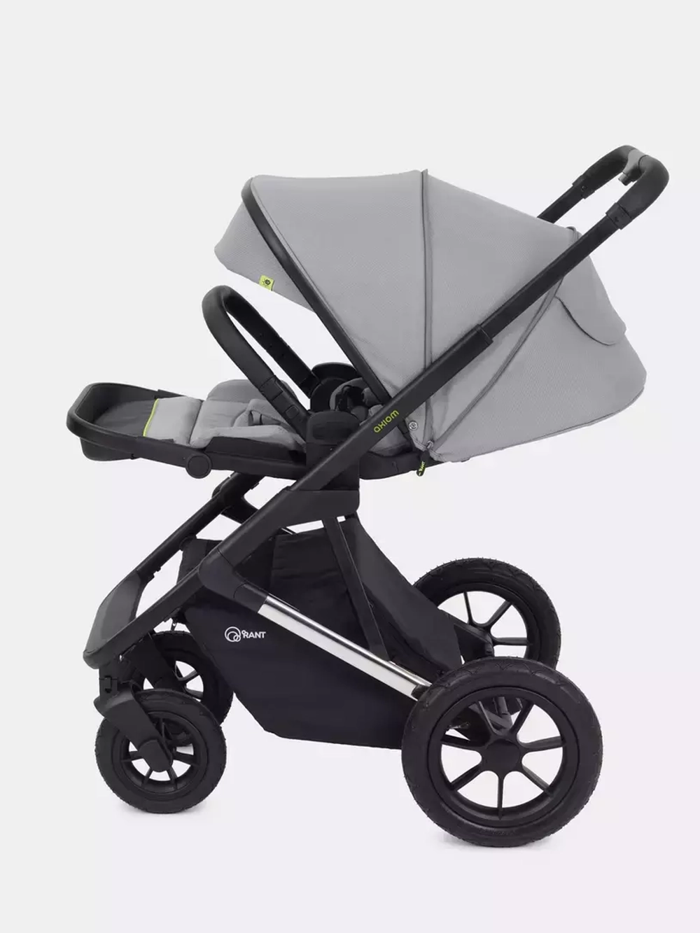 Коляска детская "AXIOM" (2в1) RA093 Grey