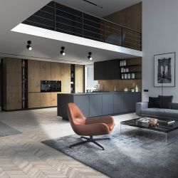 Светильник настенно-потолочный спот ЭРА OL35 BK под лампу MR16 GU10 черный/хром