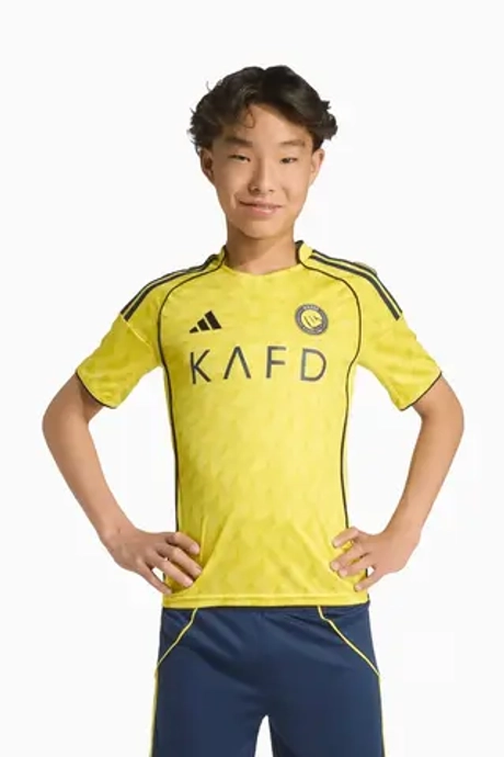 Футболка adidas Ronaldo 7 Al-Nassr 25/26 Home Junior - желтый