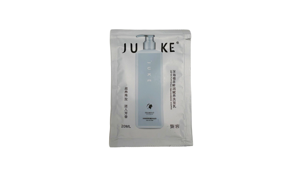 Sachet 20ml JUKE Luxury Fresh Nourishing Hair Shampoo Шампунь для волос питательный с морскими водорослями