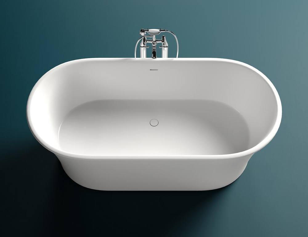 Ванна каменная отдельностоящая матовая 178х83 Salini ZOE 102811M