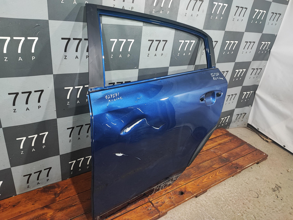Дверь задняя левая Kia Rio 4 X-Line 17-нв Б/У Оригинал 77003H0500