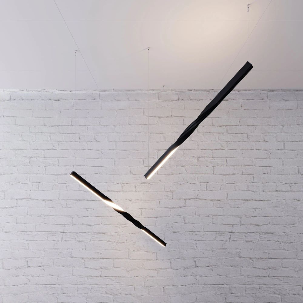 Профиль SL-ARC-3535-TWIST90L-400 BLACK (Arlight, Алюминий) 032679