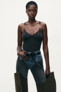 H&M - Glenn Martens Ремень, черный