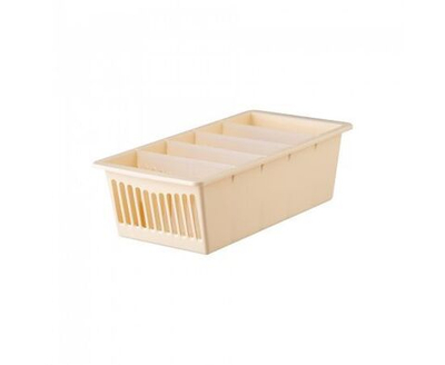 Контейнер для специй Полимербыт 368 из пластика, бежевый, 28.5x14x8.5см / емкость (комплект из 5 шт)