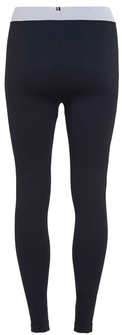 Leginsy Tommy Hilfiger HW Tape Seamless Legging - небесный