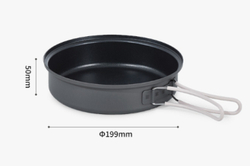 Набор посуды Naturehike туристический 4 в 1 (с чайником)