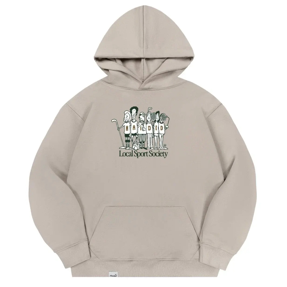 Худи Haided SOCIETY RLX2 HW HOD , Серо-бежевый