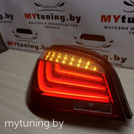 Задние фонари для BMW 5 E60 LCI (07-10) LED красные светлые