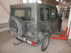 Фаркоп оцинкованный Galia S137A для SUZUKI Jimny, offroad, 2018-(паспорт и сертификат в комплекте)(без электрики)