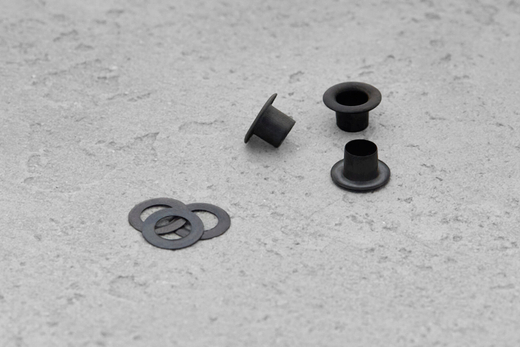 Люверсы №2 диаметр 4,0мм (оксид), 20шт