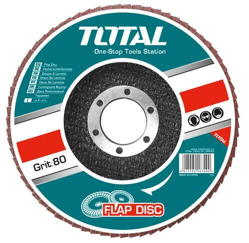 Круг абразивный лепестковый торцевой 115mm*22mm.P60 TAC631152