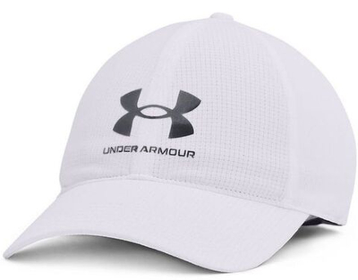 Теннисная кепка Under Armour IsoChill Armourvent ADJ - White