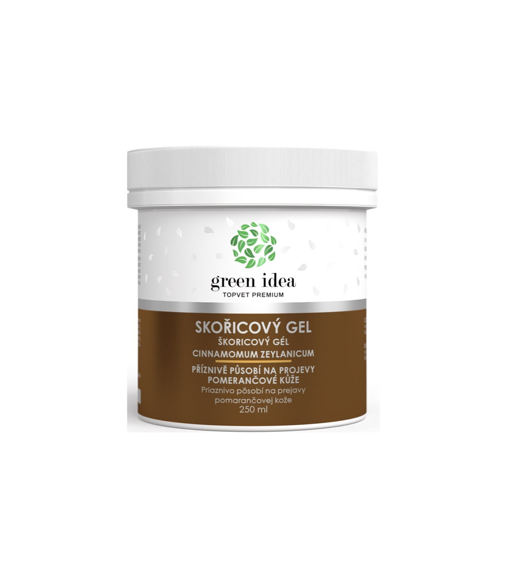 Green Idea  Massage gel Cinnamon - массажный гель против целлюлита /   250  ml  / GTIN 8594060112824