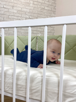 Кровать детская Колибри-Мини ЛК (белый)