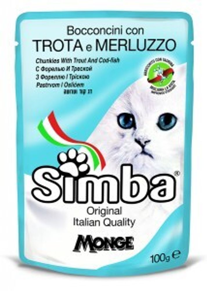 SIMBA Chunkies Форель и треска