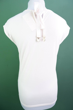 Топ Concept Club нежного оттенка, с красивыми лентами на шее 42 размер