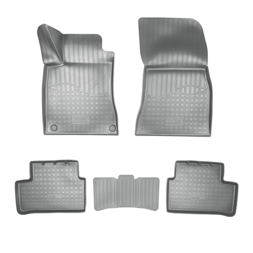 Ковры в салон Norplast/Unidec для Mercedes-Benz CLA в кузове C118 (2019-), Серый, арт.NPA11-C56-055-G