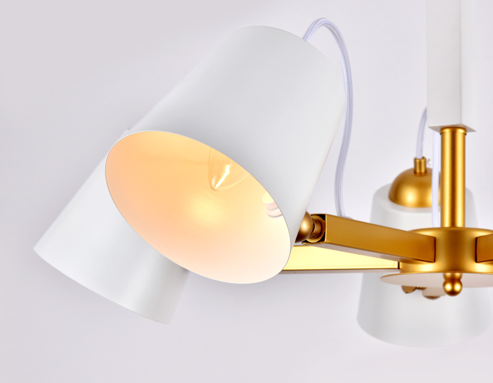 TR3101/5 WH/GD белый/золото E14 max 40W D680*370