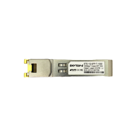 Медный SFP трансивер STE-1G-SFP-T-1000