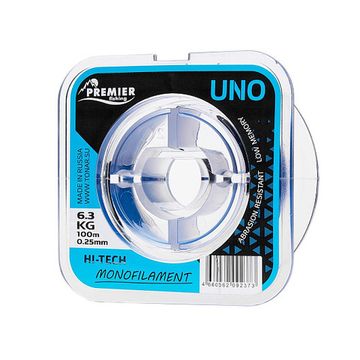 Леска UNO 0,25mm/100m Blue Nylon (PR-U-B-025-100) Premier Fishing