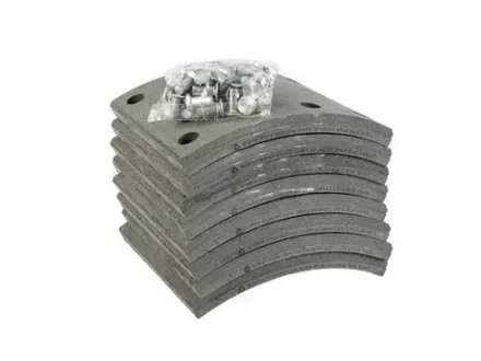 Р/к тормозных накладок 5511, 53205, 53212 (8 шт)+заклёпки (64 шт) ( ЗТМ ) 53205-3501105