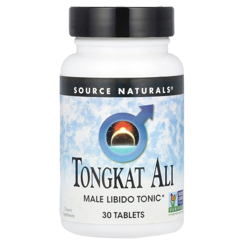 Source Naturals, Тонгкат али, 80 мг, 30 таблеток