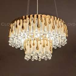 Люстра Cloyd CAPULETTI C12 / Ø60 см - золото (арт.11205)