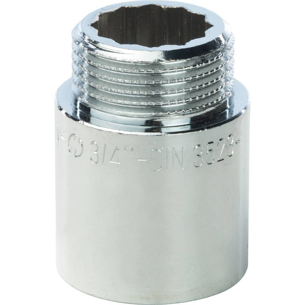 Удлинитель STOUT хромированный 3/4"x30 мм ВР/НР