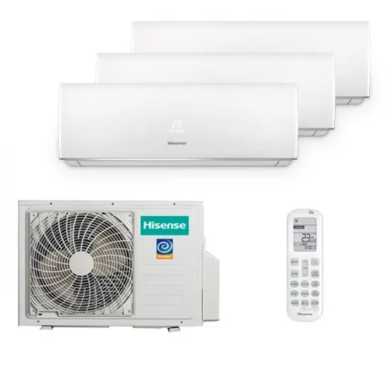 Мультисплит система на 3 комнаты Hisense AMS-07UW4RVEDB00H x 2 + AMS-09UW4RVEDB00 / AMW3-24U4RJC
