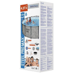Каркасный бассейн Bestway Steel Pro 5619D (427х122, карт. фильтр, лестница, тент)