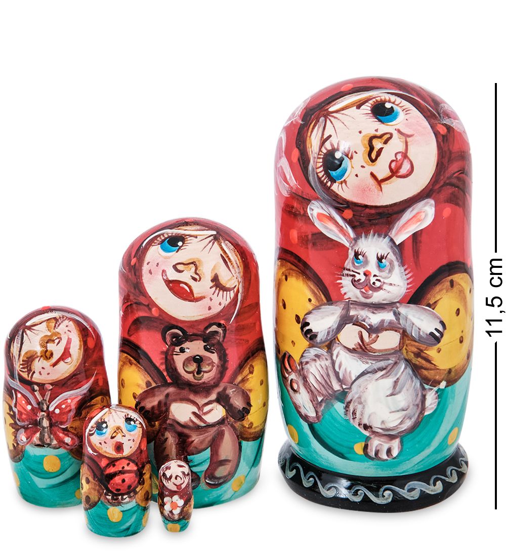 Народные промыслы МР-71/ 6-А Матрешка 5м «Фрося» мал.