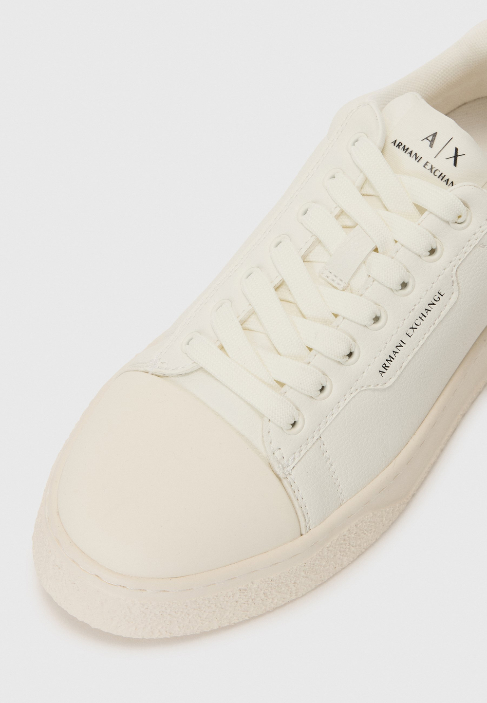 Armani Exchange LION - кроссовки на шнуровке - Белый