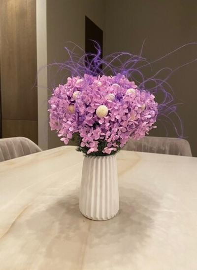 Гортензия фиолетовая