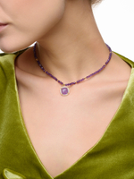 Чокер "Royal" из аметиста Gold