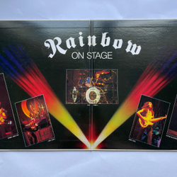 Винтажная виниловая пластинка LP Rainbow On Stage (Япония 1977) (Без Оби)