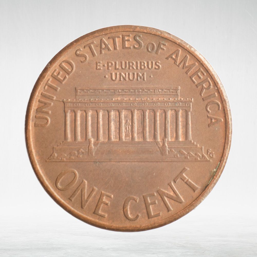 USA, 1 Cent, 1995 - Lincoln Memorial Cent, VF